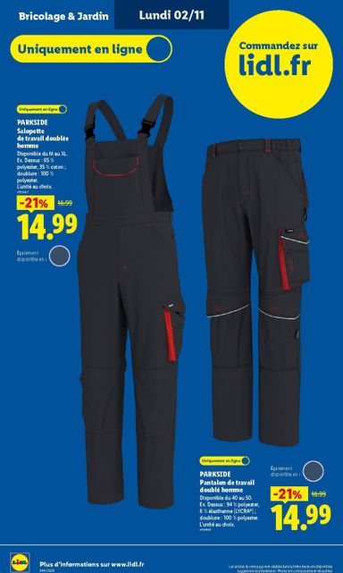 Catalogue Lidl - Lidl valable dès le 29/10 au 04/11 - page 48