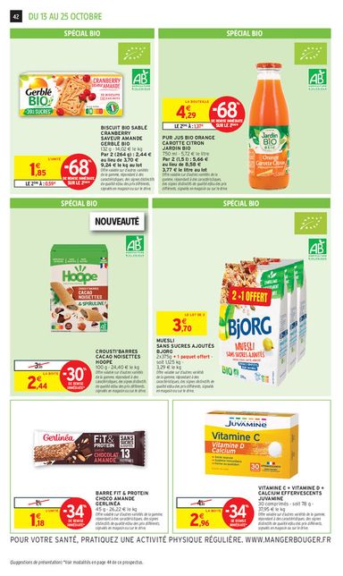 Catalogue Intermarché - Intermarché valable dès le 13/10 au 25/10 - page 34