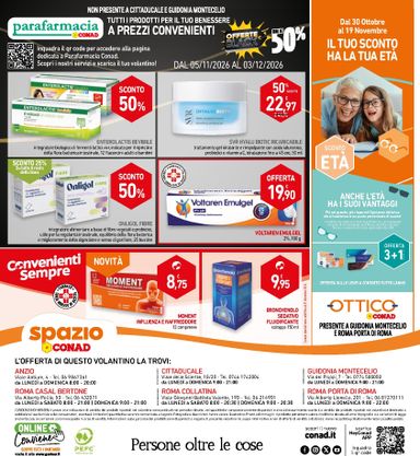 Volantino Spazio Conad - Spazio Conad - Roma valido dal 30/10 al 12/11 - pagina 28