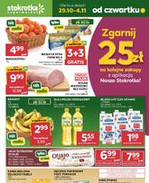 Stokrotka - Supermarket obowiązuje od czwartku 29.10.2026