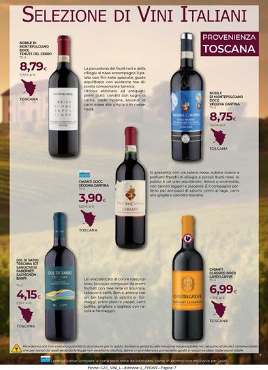 Volantino Coop - Coop - Selezione di Vini Italiani valido dal 22/10 al 18/11 - pagina 7