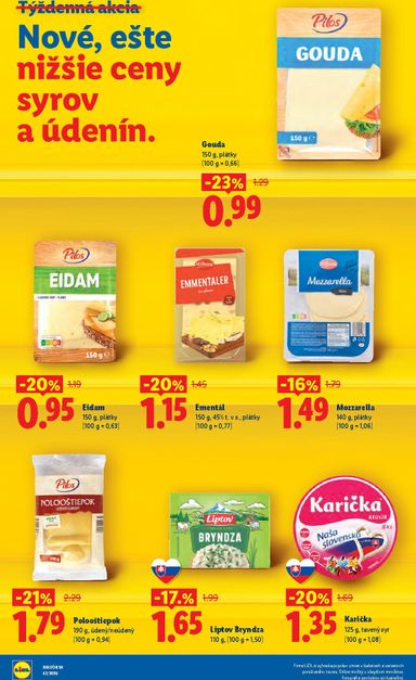 Leták Lidl - Lidl - Dlhodobo zlacnené od 03.07. do 31.12. - strana 14