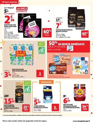 Folder Auchan - Auchan Supermarché van 03/11 tot 07/11 - side 26