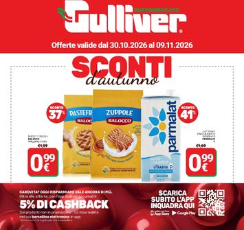 Volantino Gulliver - Gulliver valido dal 30/10 al 09/11 - pagina 1