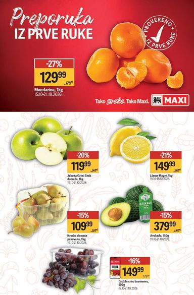 Katalog Maxi - Maxi - Cene miljenice od 15.10 do 04.11 - strana 6