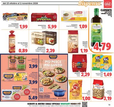 Volantino Eté - Eté valido dal 23/10 al 02/11 - pagina 19