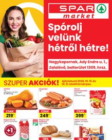 SPAR market - Nagykapornak, Zalalovő