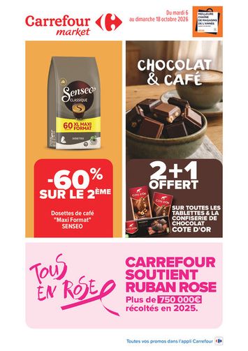 Catalogue Carrefour Market - Carrefour Market valable dès le 06/10 au 18/10 - page 1