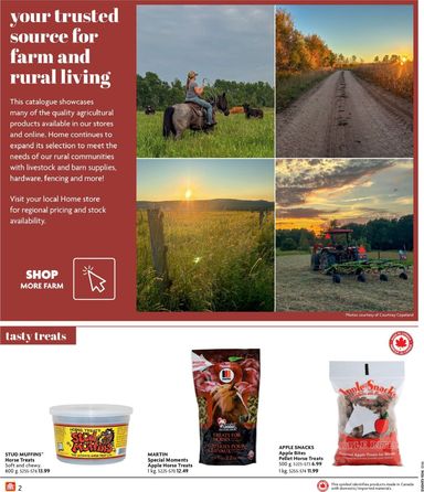Flyer Home Hardware - Home Hardware - Farm and Rural Living valid since 04-02 until 12-31 - page 2