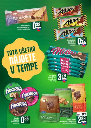 Leták COOP Jednota - COOP Jednota - Tempo od 08.10. do 14.10. - strana 42