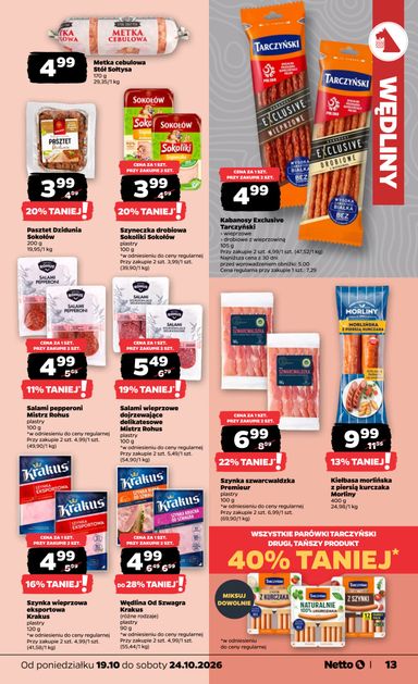 Gazetka Netto - Netto - Food od 19.10. do 24.10. - strona 13