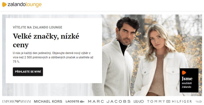 Zalando Lounge slevy