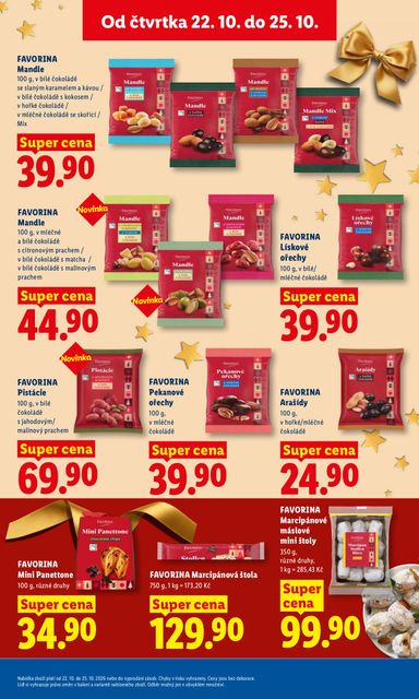 Leták Lidl - Lidl - Vychutnej si kouzlo Vánoc od 22.10. do 25.10. - strana 3