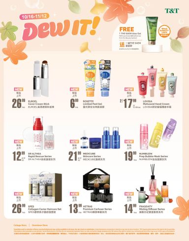 Flyer T&T - T&T - Dew it! valid since 10-16 until 11-12 - page 2