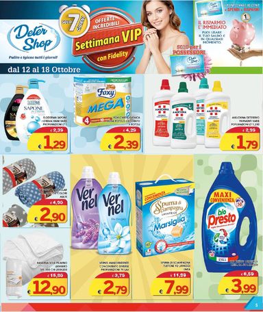 Volantino Deter Shop - Deter Shop valido dal 01/10 al 31/10 - pagina 5