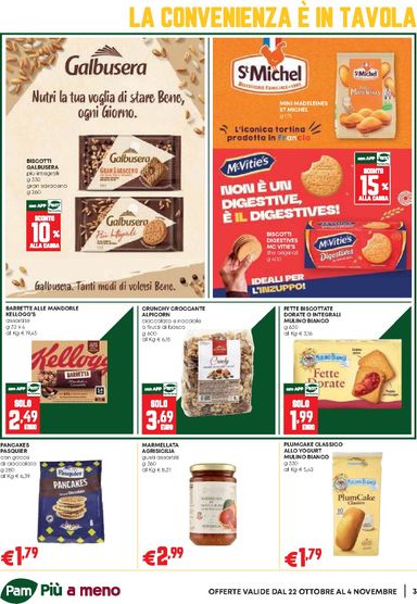 Volantino Pam - Pam - Occasioni Extra valido dal 22/10 al 04/11 - pagina 3