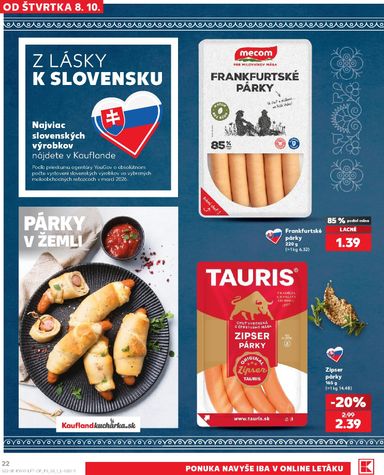 Leták Kaufland - Kaufland od 08.10. do 14.10. - strana 22