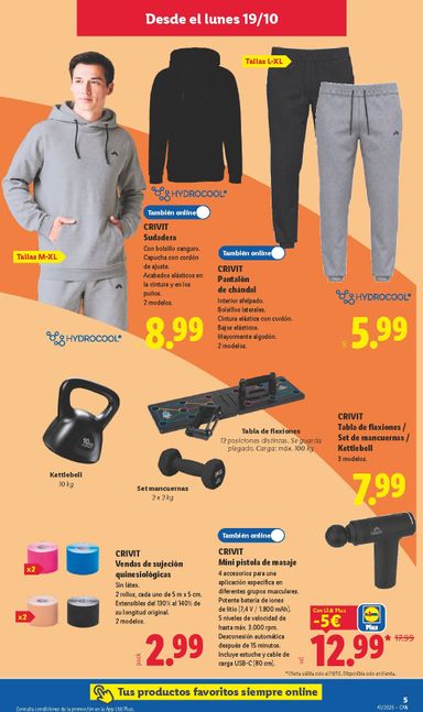 Folleto Lidl - Lidl - Bazar Canarias del 19/10 al 25/10 - página 9