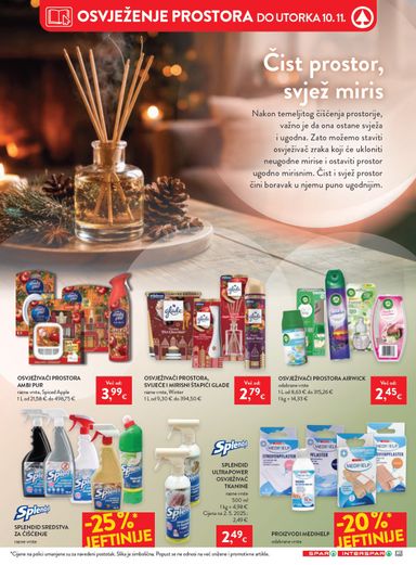 Katalog SPAR - SPAR - Svježina, njega i sjaj u svakom kutku vrijedi od 21.10. do 10.11. - stranica 16