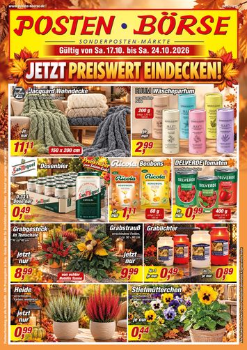 Prospekt POSTEN-BÖRSE - POSTEN-BÖRSE gültig ab 17.10. bis 24.10. - seite 1