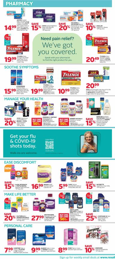 Flyer Rexall - Rexall valid since 10-30 until 11-12 - page 10