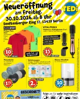 TEDi - Neueröffnung in Berlin-Prospekt gültig ab Freitag 30.10.2026