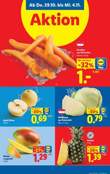 Lidl-Flugblatt - Lidl gültig ab 29.10. bis 04.11. - seite 38