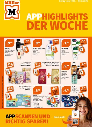 Müller-Flugblatt - Müller gültig ab 19.10. bis 25.10. - seite 1