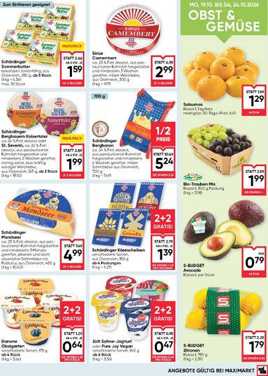 Maximarkt-Flugblatt - Maximarkt gültig ab 22.10. bis 28.10. - seite 9