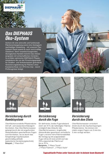 Prospekt toom - Toom - Gartenbaustoffe gültig ab 01.03. bis 31.12. - seite 52