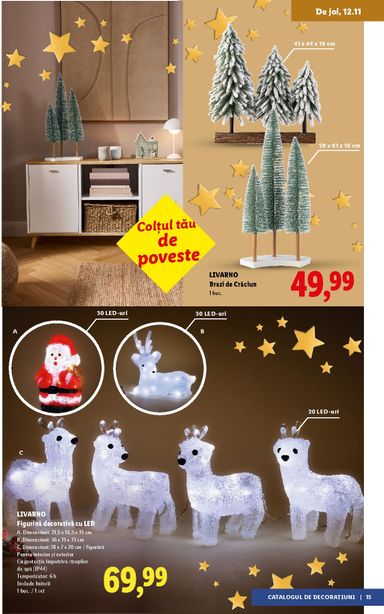 Catalogul Lidl - Lidl - Decorațiuni de la 05.11. până la 31.12. - pagina 15