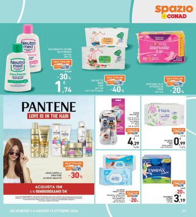 Volantino Spazio Conad - Spazio Conad valido dal 02/10 al 15/10 - pagina 21