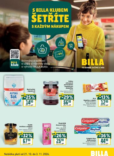 Leták Billa - Billa - Klub od 21.10. do 03.11. - strana 2