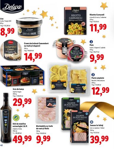 Catalogul Lidl - Lidl - Deluxe de la 19.10. până la 31.12. - pagina 42