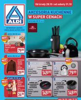 ALDI - Artykuły przemysłowe i tekstylia obowiązuje od poniedziałku 26.10.2026