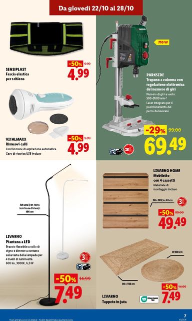 Volantino Lidl - Lidl - Nuova apertura Trieste valido dal 22/10 al 28/10 - pagina 7