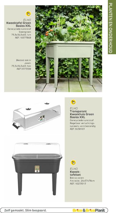 Folder Brico - Brico - Tuin catalogus van 01/03 tot 31/12 - side 149