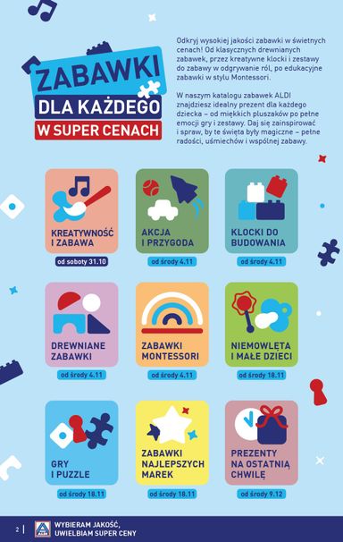 Gazetka ALDI - ALDI - Katalog zabawkowy od 31.10. do 12.12. - strona 2