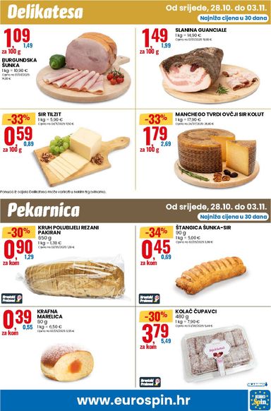 Katalog Eurospin - Eurospin vrijedi od 28.10. do 03.11. - stranica 7
