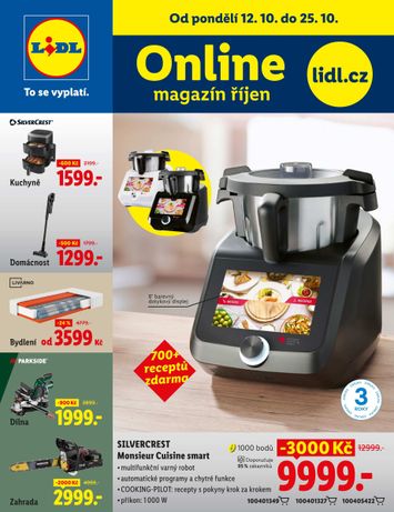 Leták Lidl - Lidl - Online magazín od 12.10. do 25.10. - strana 1