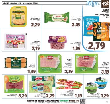 Volantino Eté - Eté - Prime valido dal 23/10 al 02/11 - pagina 11