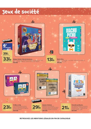 Catalogue Carrefour Market - Carrefour Market - Prêt à jouer avec nous? valable dès le 16/10 au 24/12 - page 48