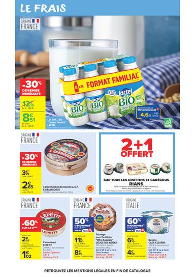 Catalogue Carrefour Market - Carrefour Market - Au Cœur du Goût valable dès le 13/10 au 25/10 - page 36