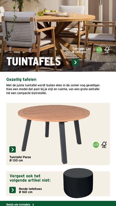 Folder Gamma - Gamma - Tuinmeubelen Special van 17/06 tot 31/12 - side 16