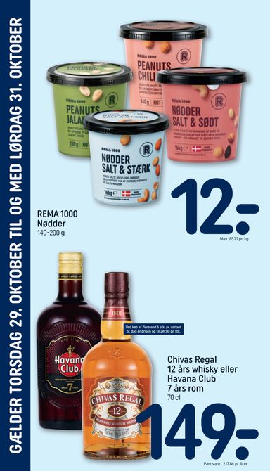 Brochurer Rema 1000 - Rema 1000 - Weekend gyldig fra 29.10. til 31.10. - side 6