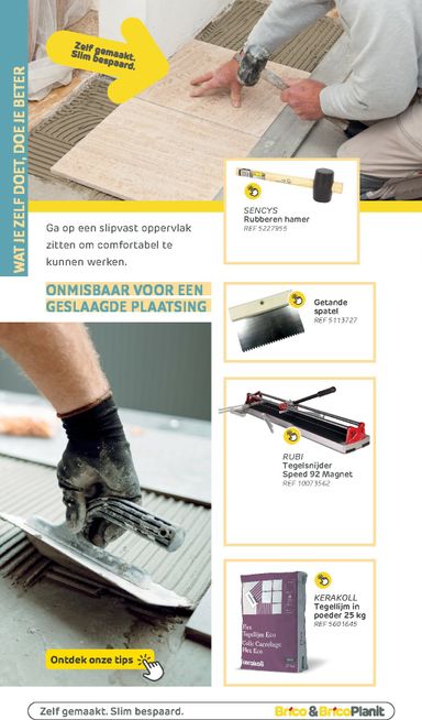 Folder Brico - Brico - Vloer Magazine van 01/01 tot 31/12 - side 72