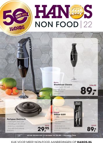 Folder Hanos - HANOS - Non-food van 19-10 tot 01-11 - side 1