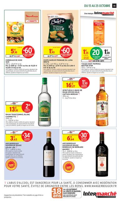 Catalogue Intermarché - Intermarché valable dès le 13/10 au 25/10 - page 37