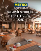 Metro - Szezonális bútorok és kiegészítők, érvényes hétfőtől 2026.02.16.