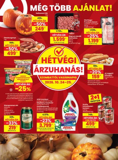Akciós újság Spar - SPAR érvényes 10.22.-tól 10.28.-ig - 20 oldal